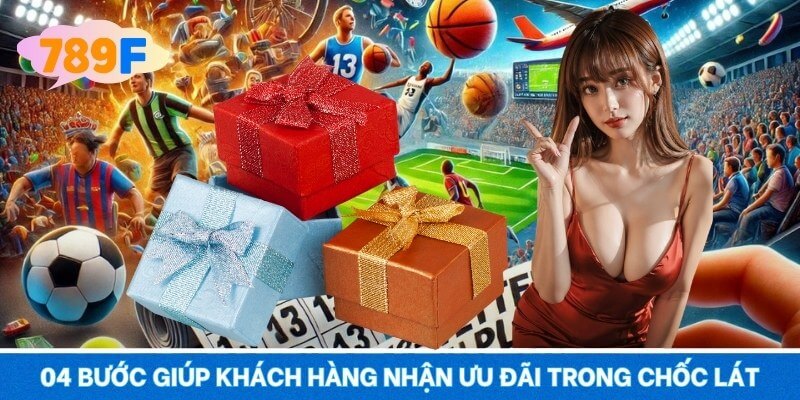 04 bước giúp khách hàng nhận ưu đãi trong chốc lát