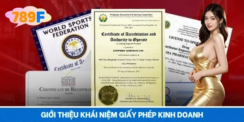 Giới thiệu khái niệm giấy phép kinh doanh