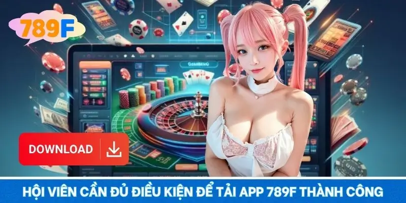 Hội viên cần đủ điều kiện để tải app 789F thành công