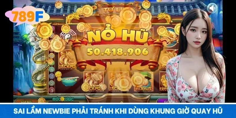 Sai lầm newbie phải tránh khi dùng khung giờ quay hũ